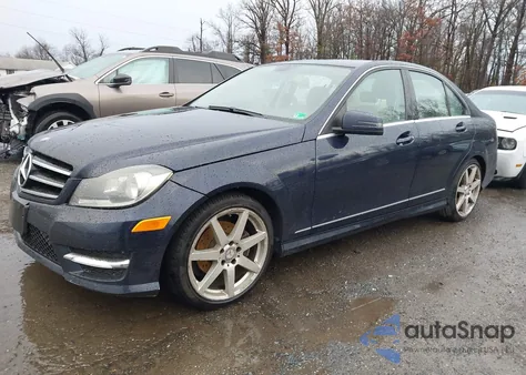 2014 Mercedes-Benz C-Class C 250 Sport from USA, damaged, VIN WDDGF4HB9EG248018